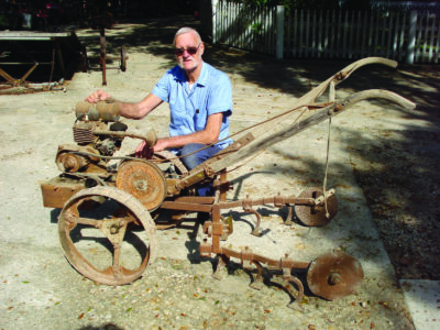 Revisiting an Old Family Garden Tractor Image